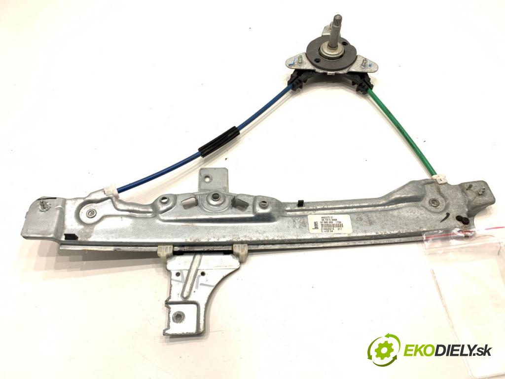 PEUGEOT 208 I liftback 2016 60 kW 1.2 VTI 82 1199 Mechanizmus okna ľavy zad 9673153980