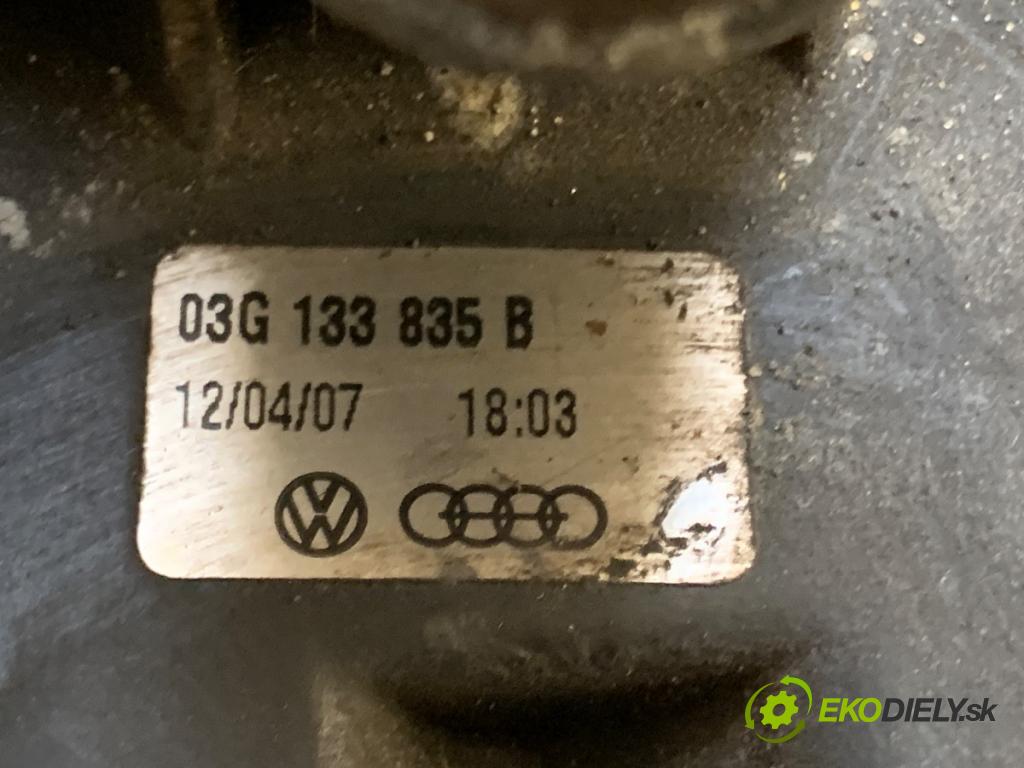 AUDI A4 B7 Kombi 2007 103 kW 2.0 TDI 1968 Obal filtra vzduchu 03G133835B (Obal vzduchového filtra)
