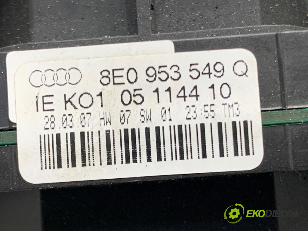 AUDI A4 B7 Kombi 2007 103 kW 2.0 TDI 1968 přepínač kombinovaný 8E0953549Q (Páčky pod volantem)