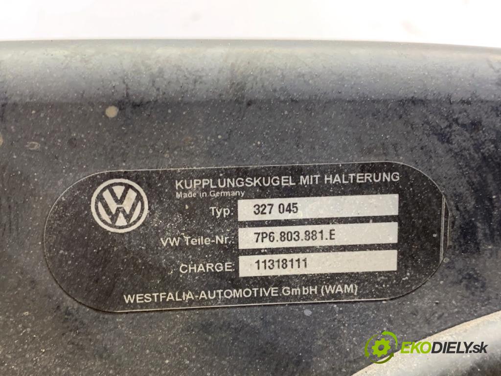 VW TOUAREG SUV 2016 206 kW 3.6 V6 FSI 3597 Hák ťažné zariadenie 7P6803881E (Ťažné zariadenie)