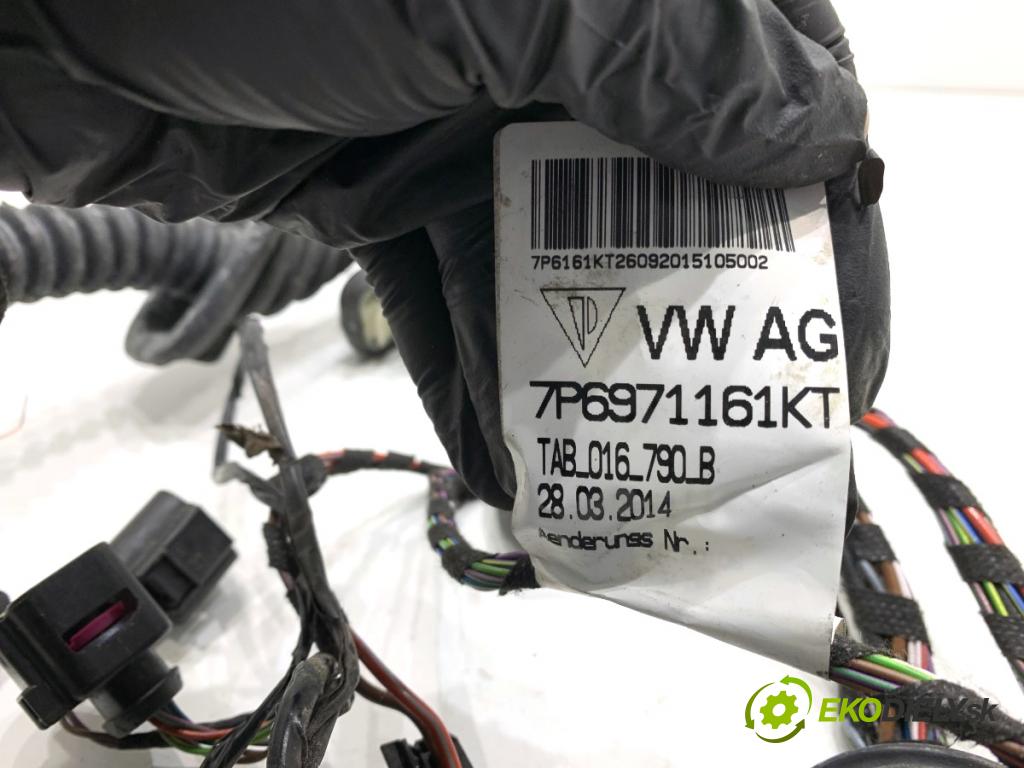 VW TOUAREG SUV 2016 206 kW 3.6 V6 FSI 3597 Káblovačka Dvere predný ľavy 7P6971161KT