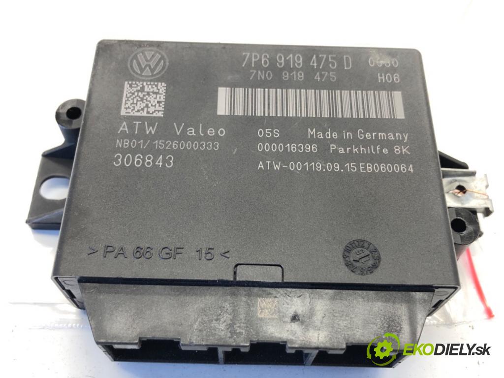 VW TOUAREG SUV 2016 206 kW 3.6 V6 FSI 3597 Modul PDC 7P6919475D (Riadiaca jednotka ostatné)