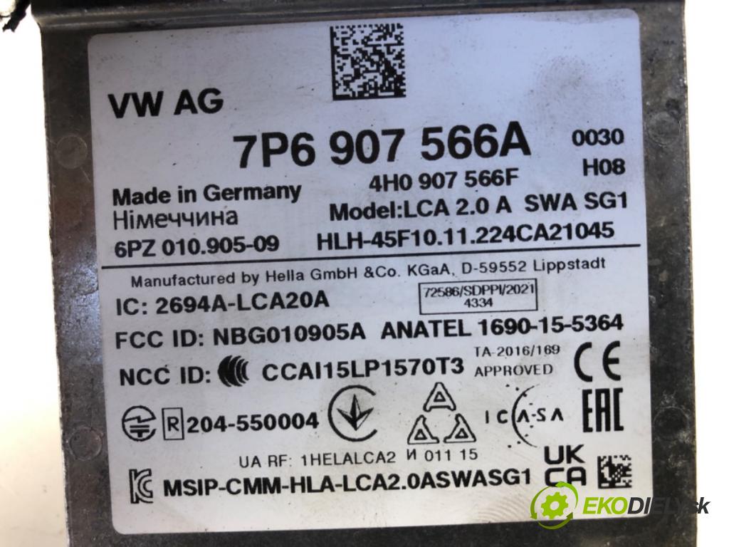 VW TOUAREG SUV 2016 206 kW 3.6 V6 FSI 3597 RADAR: DISTRONIC 7P6907566A
