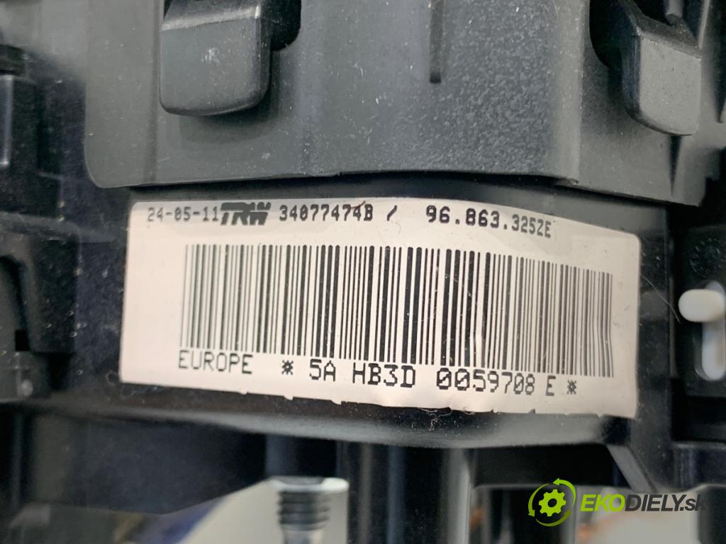 PEUGEOT 508 I sedan 2011 115 kW 1.6 THP 1598 AirBag volantu 96863325ZE (Airbag)