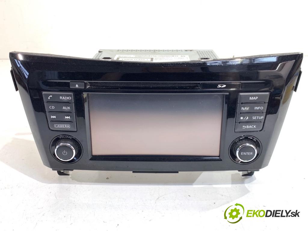 NISSAN QASHQAI J11 SUV 2016 120 kW 1.6 DIG-T 1618 RADIO 259154ET1A (Audio zariadenie)