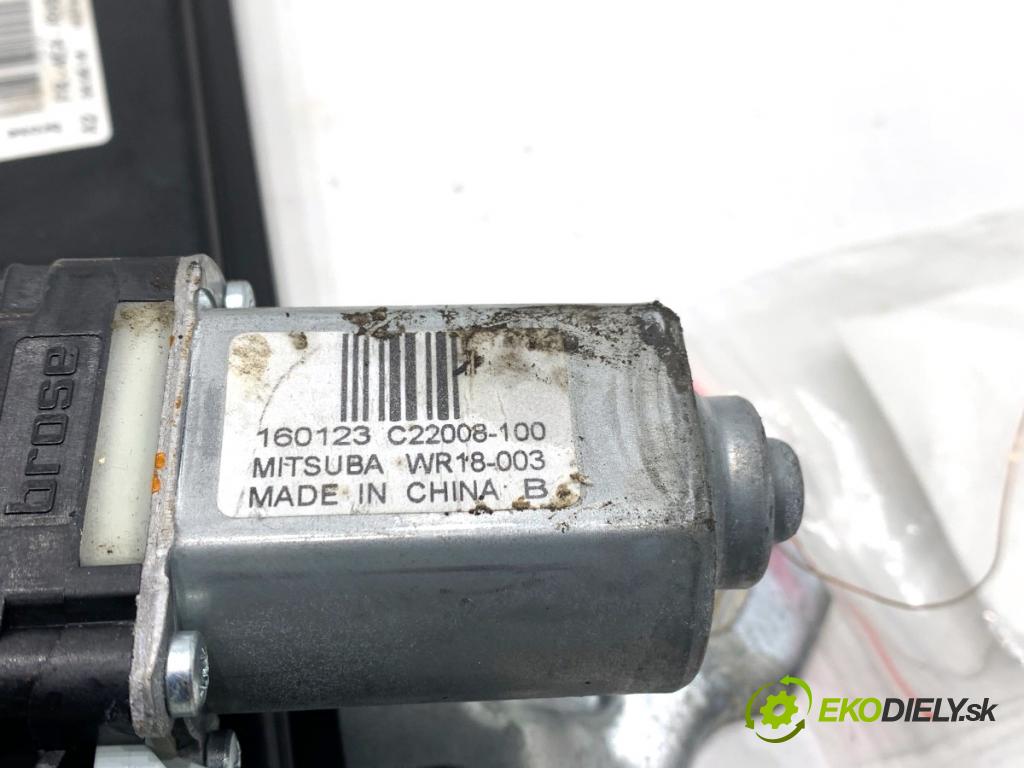 NISSAN QASHQAI J11 SUV 2016 120 kW 1.6 DIG-T 1618 Mechanizmus okna pravy predný 807004EA0D