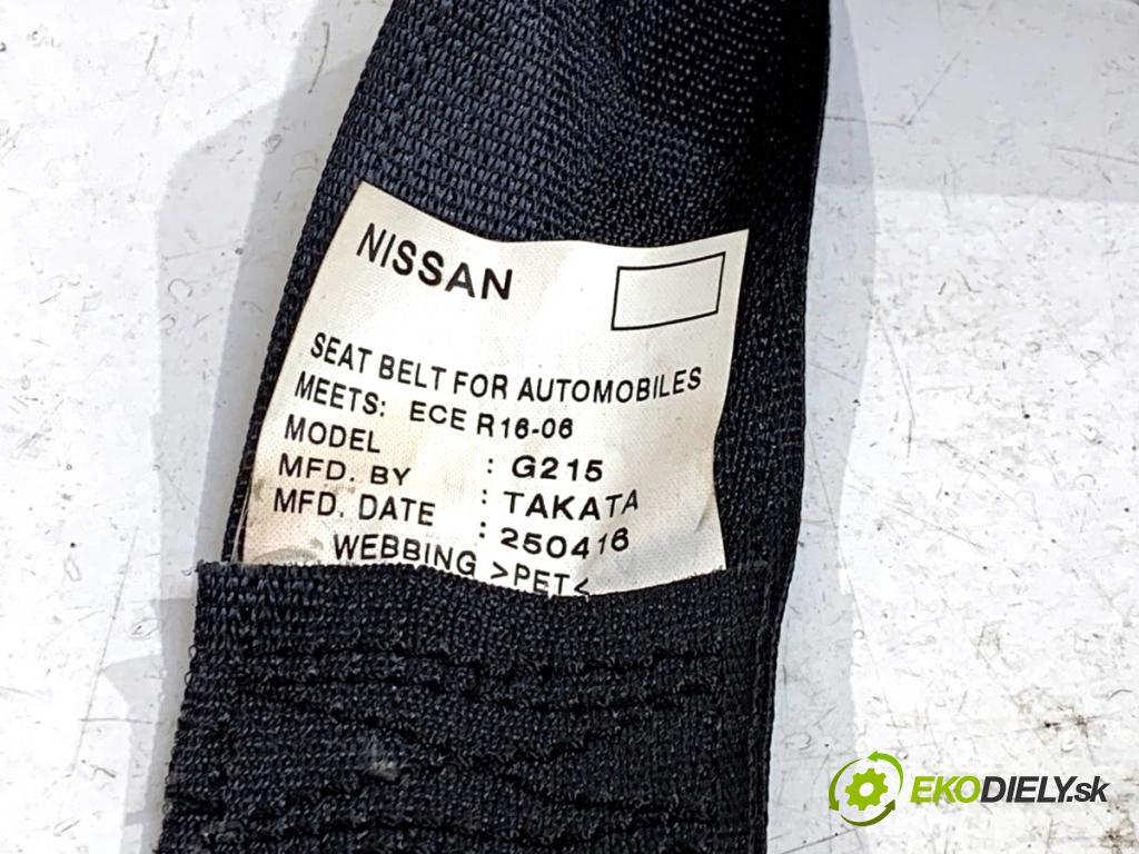 NISSAN QASHQAI J11 SUV 2016 120 kW 1.6 DIG-T 1618 držák bezpečnost levý zadní část 502MJ4C1JS