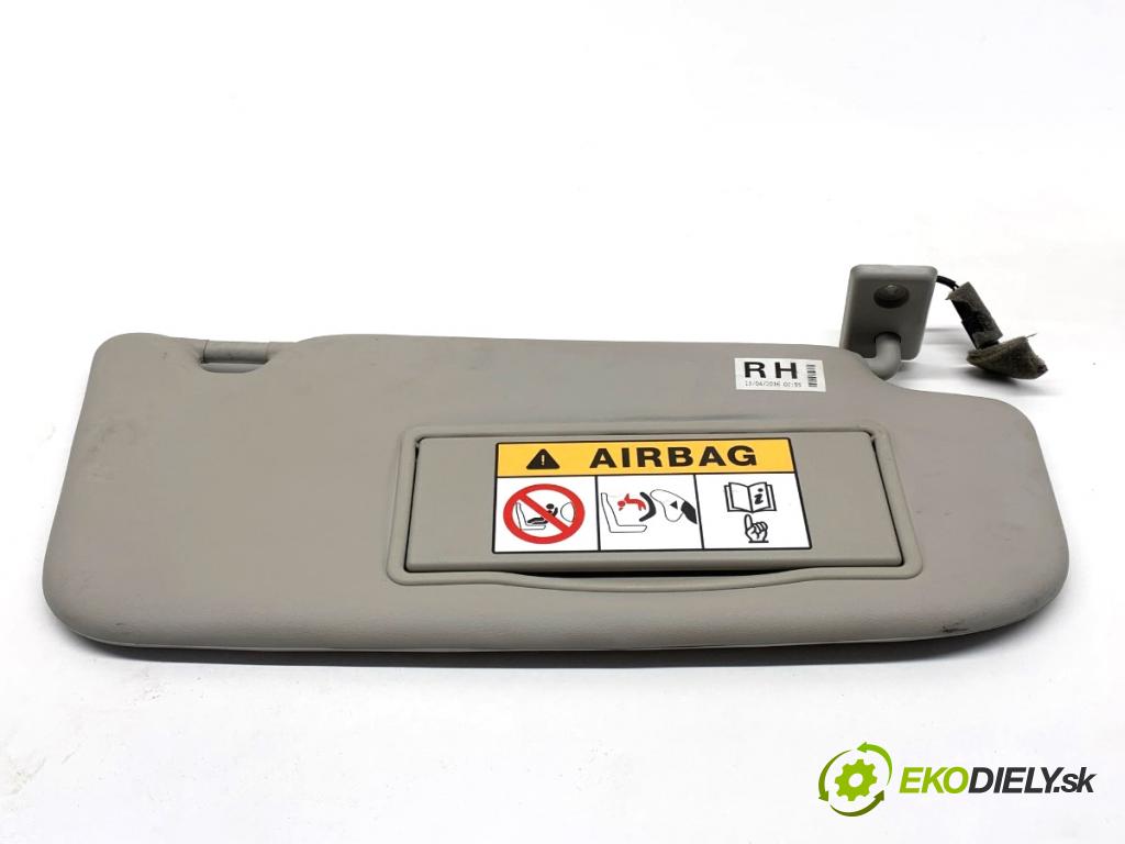 NISSAN QASHQAI J11 SUV 2016 120 kW 1.6 DIG-T 1618 clona sluneční pravý 