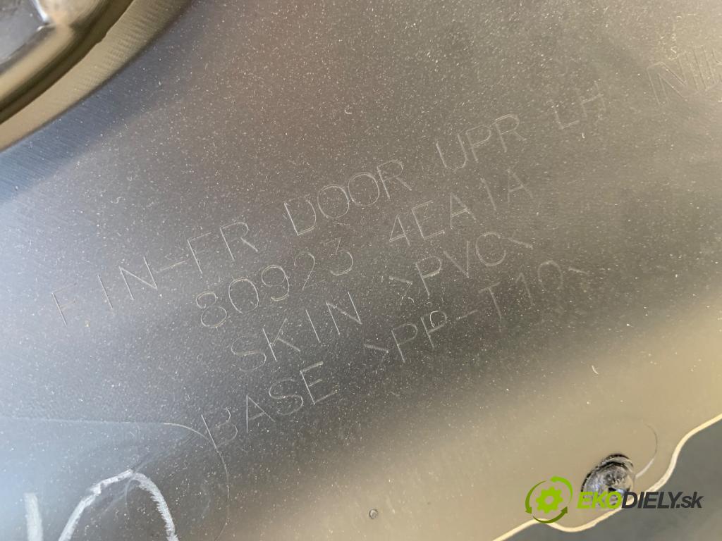 NISSAN QASHQAI J11 SUV 2016 120 kW 1.6 DIG-T 1618 čalúnenie Dvere ľavy predný