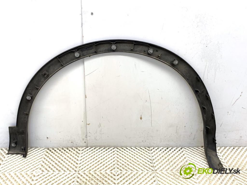 NISSAN QASHQAI J11 SUV 2016 120 kW 1.6 DIG-T 1618 Lišta blatníka zad ľavá strana 638114EA0B (Lišta)