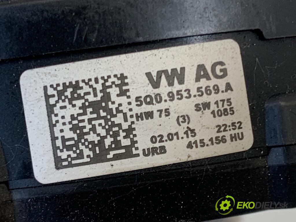 VW PASSAT B8 Kombi 2015 110 kW 2.0 TDI 1968 kroužek slimák airbag 5Q0953569A (Airbag)