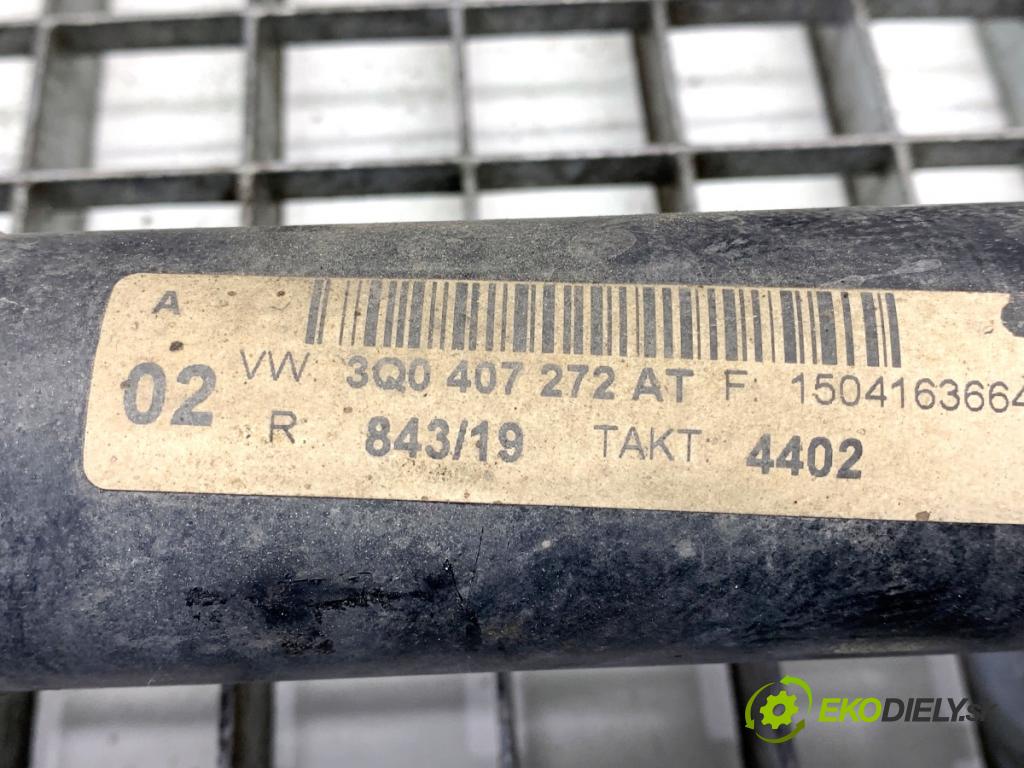 VW PASSAT B8 Kombi 2015 110 kW 2.0 TDI 1968 Poloos pravy predný 3Q0407272AT