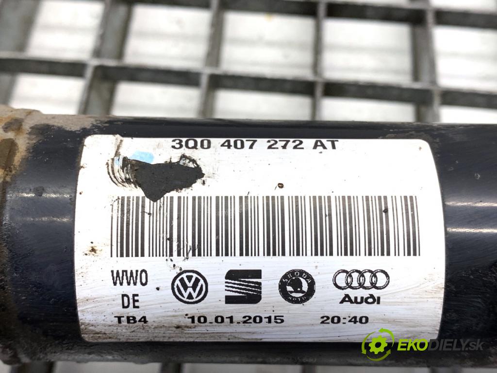 VW PASSAT B8 Kombi 2015 110 kW 2.0 TDI 1968 Poloos pravy predný 3Q0407272AT