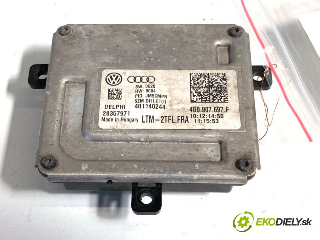VW PASSAT B8 Kombi 2015 110 kW 2.0 TDI 1968 Menič XENON 4G0907697F (Riadiaca jednotka xenónu)