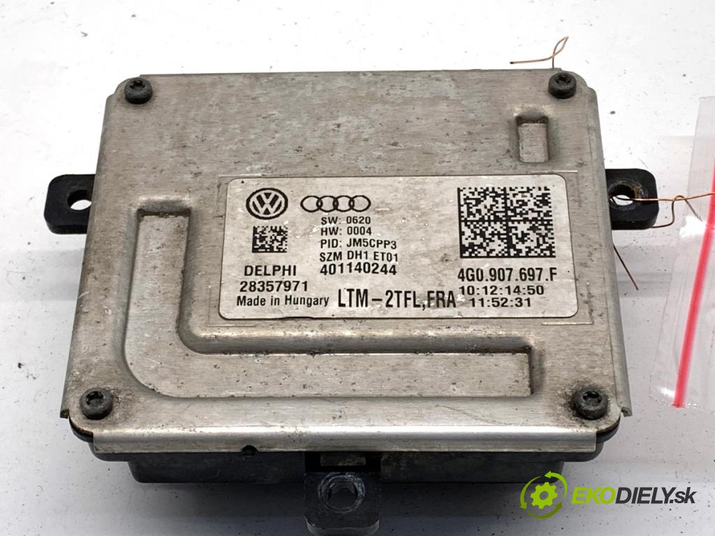 VW PASSAT B8 Kombi 2015 110 kW 2.0 TDI 1968 Menič XENON 4G0907697F (Riadiaca jednotka xenónu)