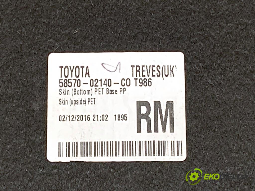 TOYOTA AURIS II liftback 2016 73 kW 1.3 (NRE180_) 1329 KRYTINA: kufra 58570-02140