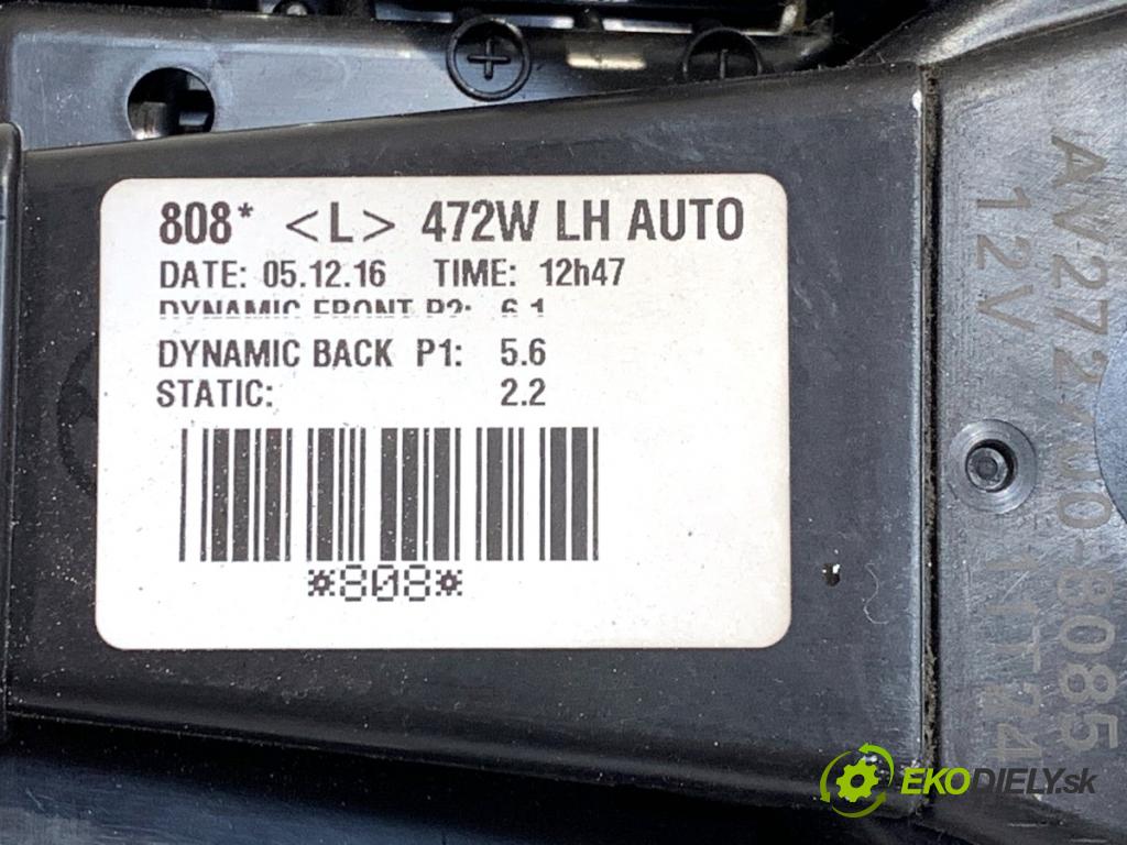 TOYOTA AURIS II liftback 2016 73 kW 1.3 (NRE180_) 1329 topení 272700-8085
