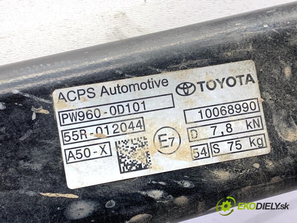 TOYOTA YARIS IV SUV 2021 92 kW 1.5 (MXPB10) 1490 Hák ťažné zariadenie PW960-0D101 (Ťažné zariadenie)