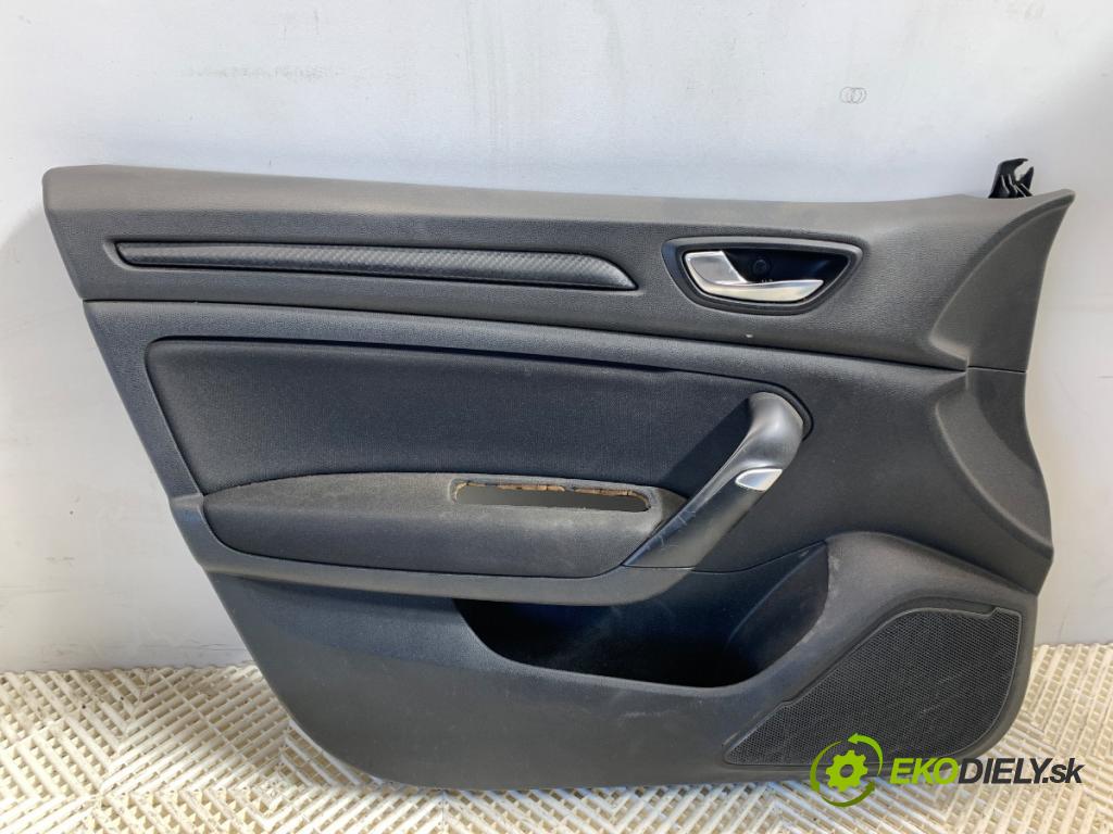 RENAULT MEGANE IV liftback 2017 81 kW 1.5 dCi 110 (B9A3) 1461 čalúnenie Dvere ľavy predný 