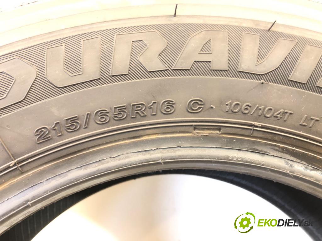 --- ---      PNEUMATIKA: 1X 215/65 16" BRIDGESTONE