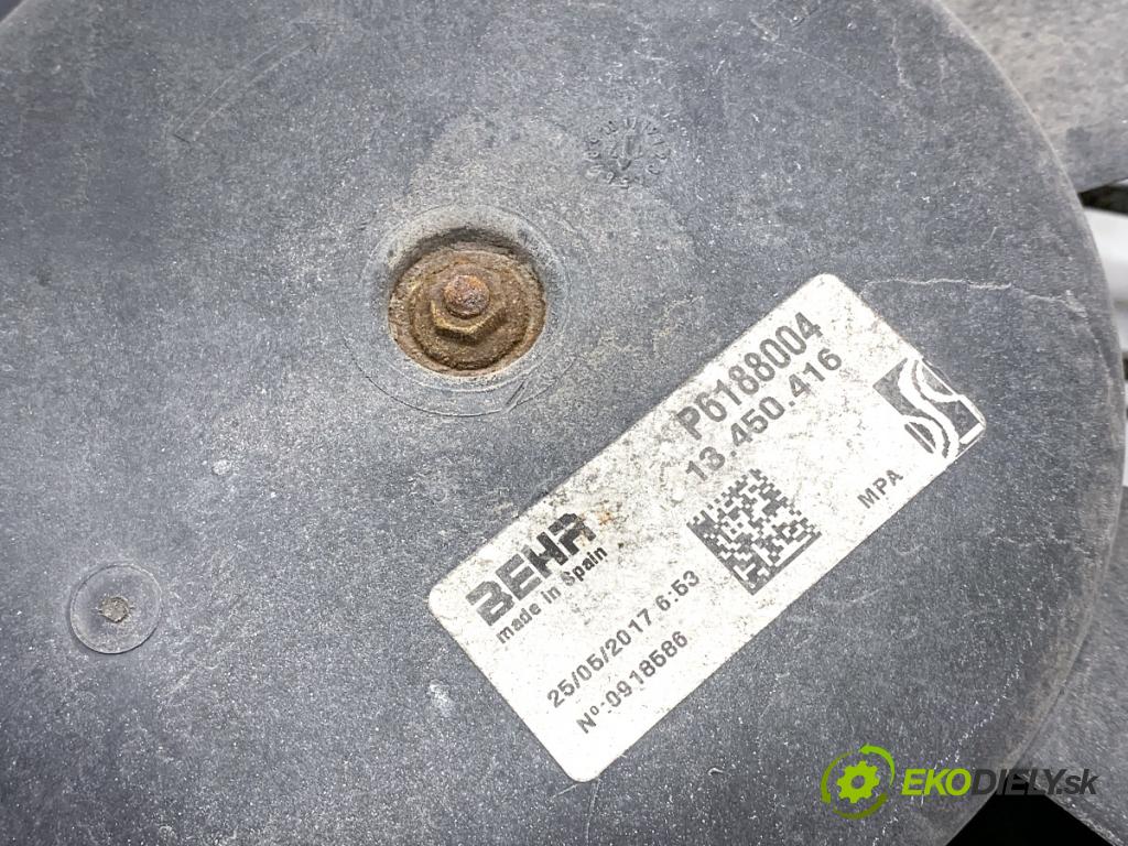 OPEL CORSA E liftback 2017 55 kW 1.4 (08, 68) 1398 Ventilátor chladiča 39035153 (Ventilátor)