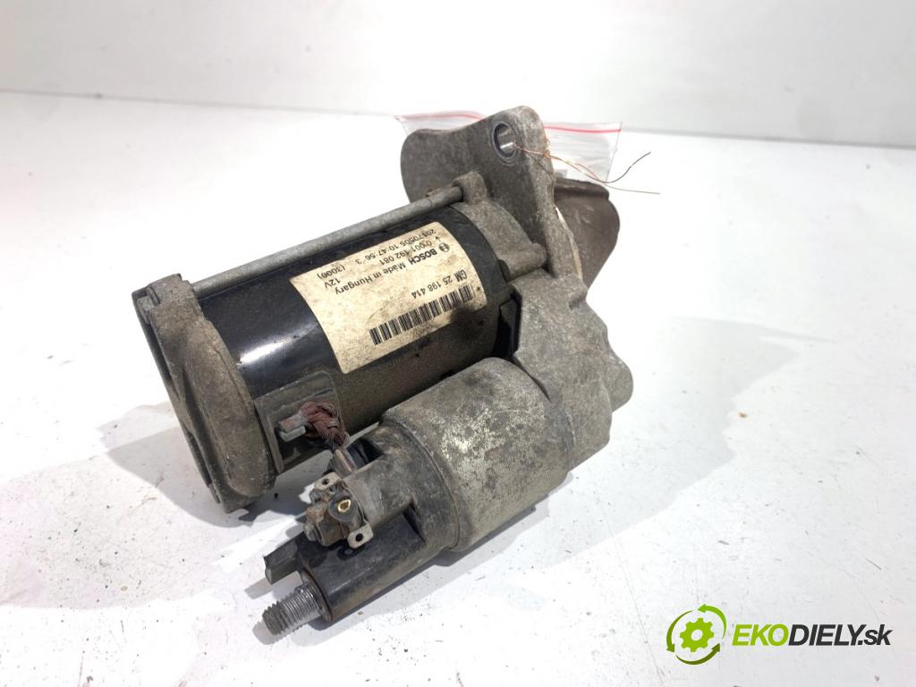 OPEL CORSA E liftback 2017 55 kW 1.4 (08, 68) 1398 Štartér 25198414 (Štartér)