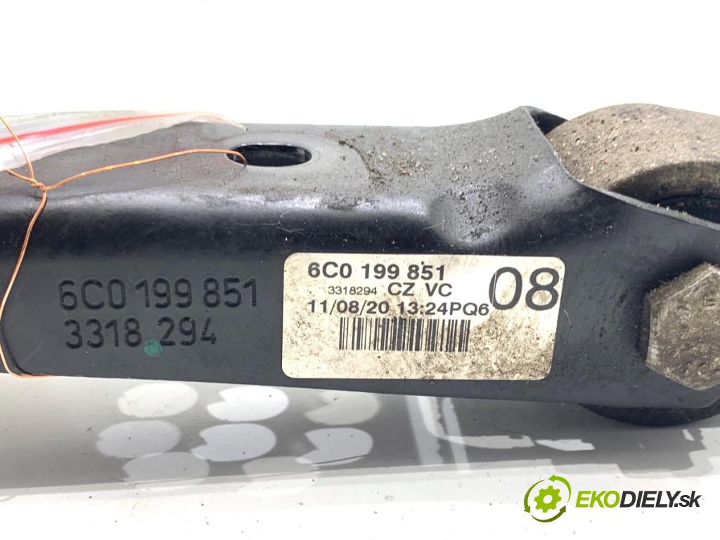 SKODA FABIA III Kombi 2020 44 kW 1.0 999 Držiak prevodovky 3318294223 6C0199851