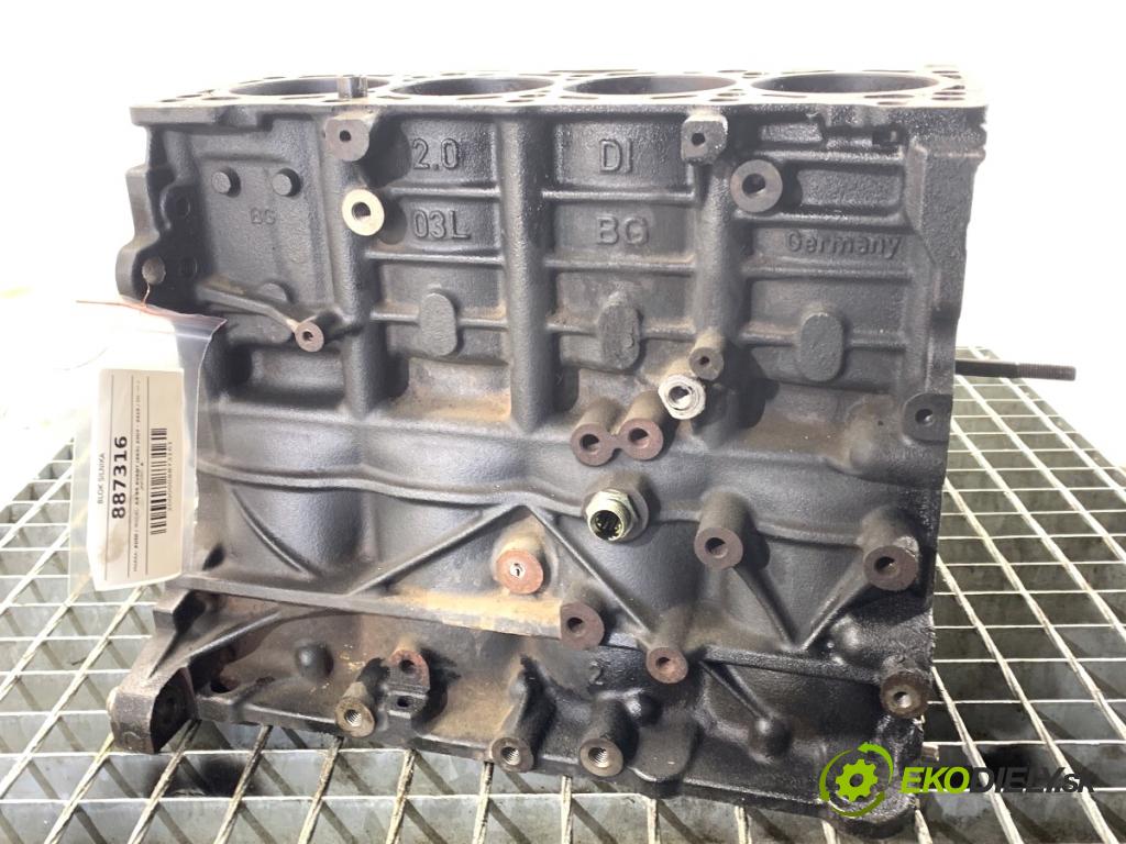 AUDI A4 B8 Kombi 2010 88 kW 2.0 TDI 1968 blok Motor 03L021BG (Blok motora)