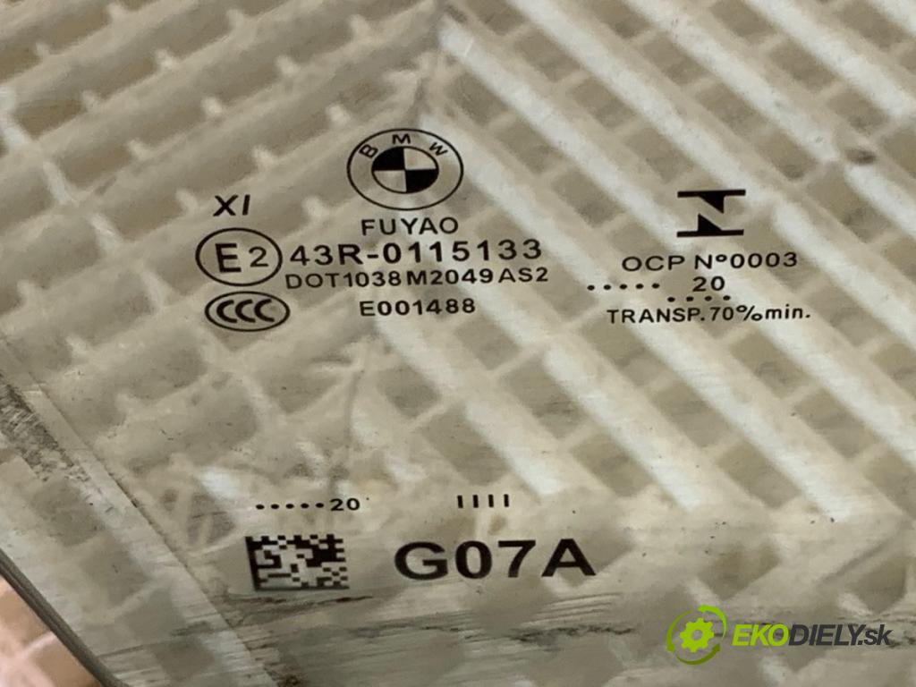 BMW G05 SUV 2020 294 kW xDrive M 50 d 2993 okno pravý přední část