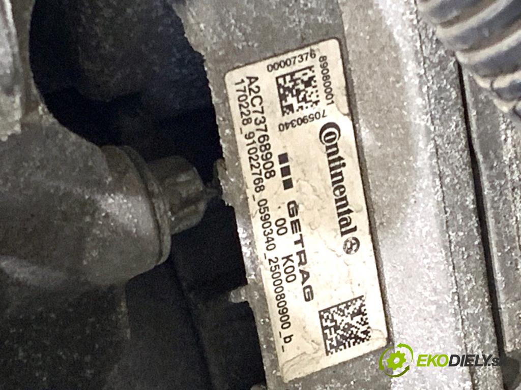 RENAULT MEGANE IV liftback 2017 81 kW 1.5 dCi 110 (B9A3) 1461 Prevodovka DC4009 A2C73768908 (Prevodovka)