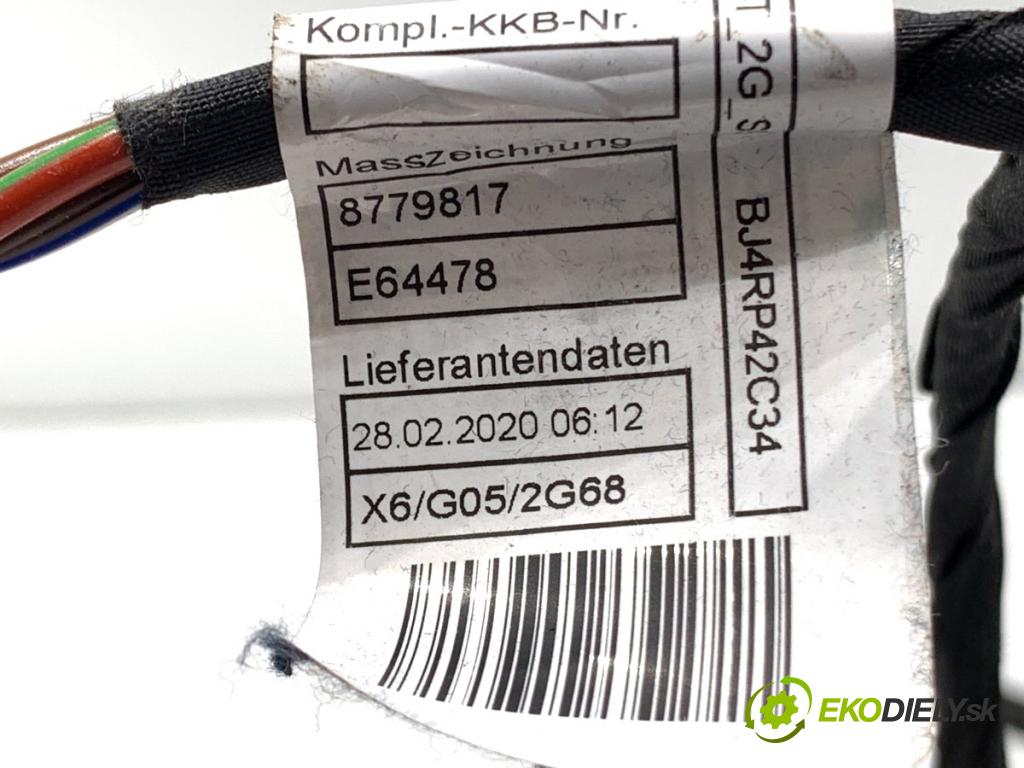 BMW G05 SUV 2020 294 kW xDrive M 50 d 2993 Káblovačka Dvere zad ľavy 8779817