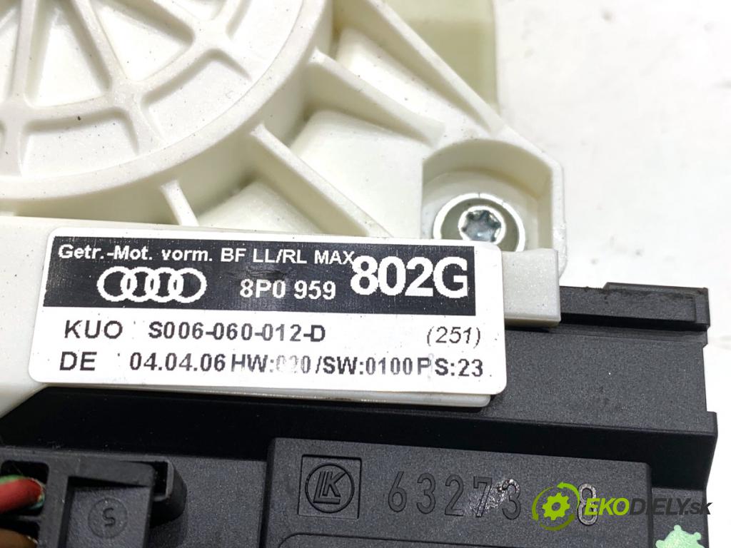 AUDI A3 8P liftback 2006 100 kW 2.0 TDI 1968 Mechanizmus okna pravy predný 8P0959802G