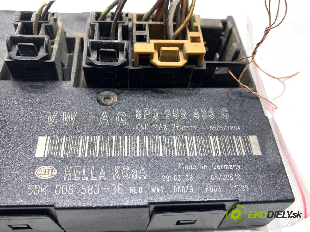 AUDI A3 8P liftback 2006 100 kW 2.0 TDI 1968 Modul komfortu 8P0959433C (Modul komfortu)