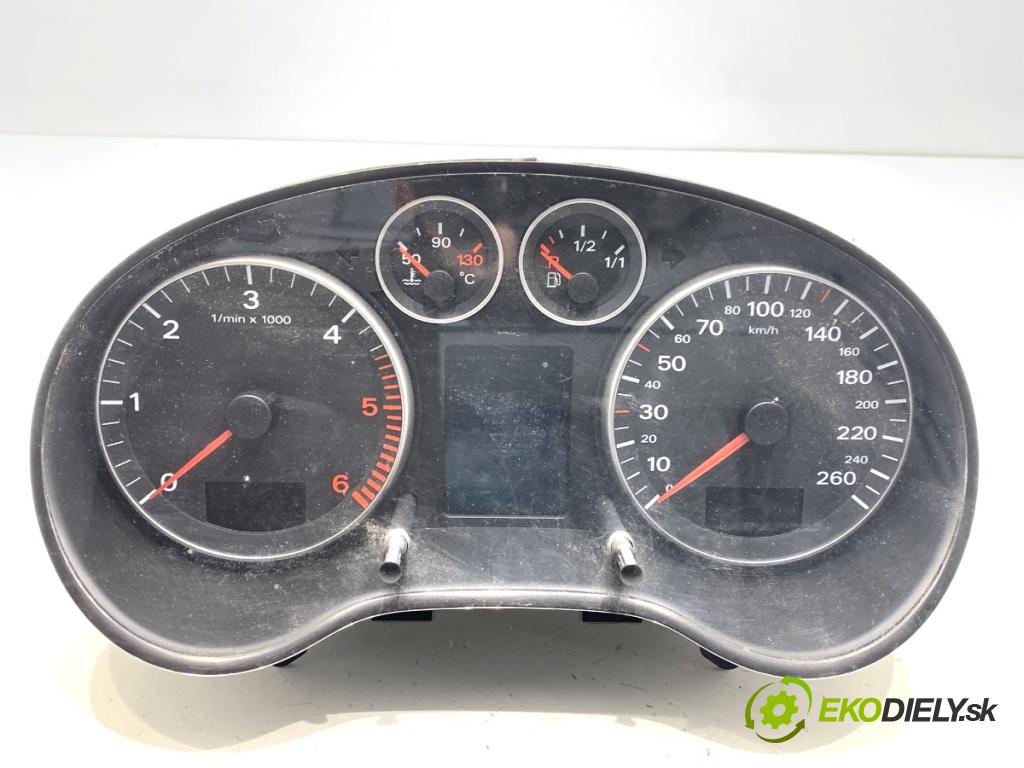 AUDI A3 8P liftback 2006 100 kW 2.0 TDI 1968 Prístrojovka 8P0920930R (Prístrojová doska)