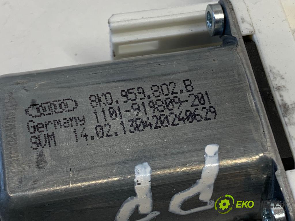 AUDI A6 C7 Kombi 2013 130 kW 2.0 TDI 1968 Mechanizmus okna pravy predný 8K0959802B 4G0837402
