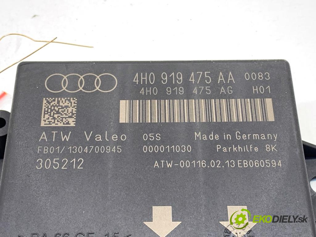 AUDI A6 C7 Kombi 2013 130 kW 2.0 TDI 1968 Modul PDC 4H0919475AA (Riadiaca jednotka ostatné)