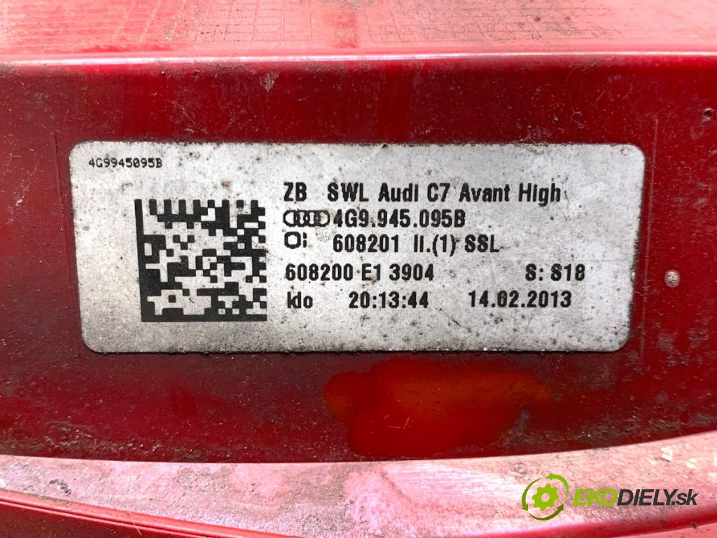 AUDI A6 C7 Kombi 2013 130 kW 2.0 TDI 1968 světlo levý zadní část 4G9945095B