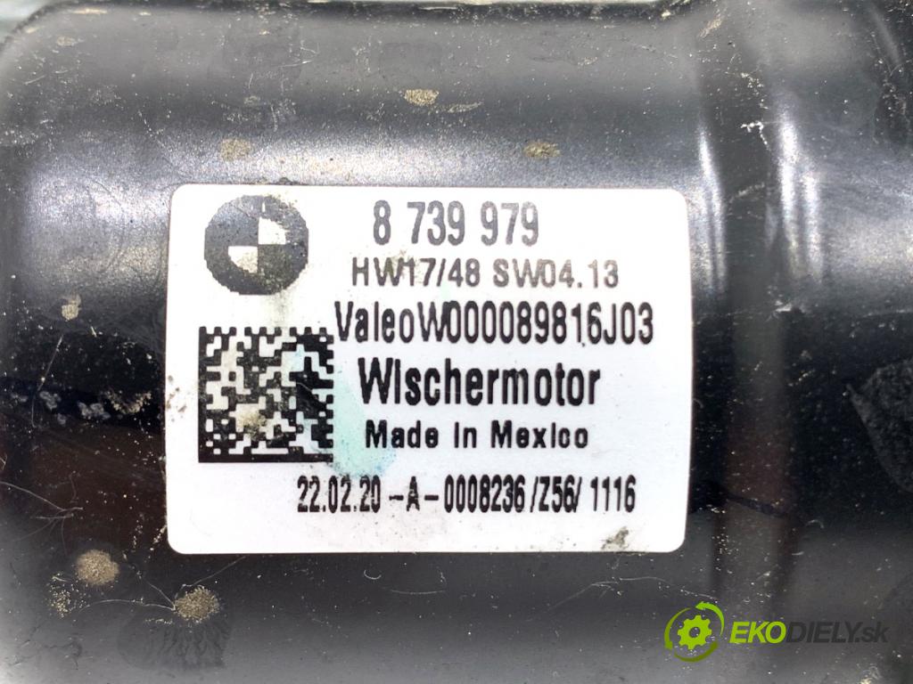 BMW G05 SUV 2020 294 kW xDrive M 50 d 2993 Mechanizmus stieračov predný 9880517 8739979 (Motorček stieračov predný)