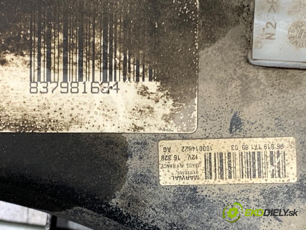 PEUGEOT 508 I sedan 2017 133 kW 2.0 BlueHDi 180 1997 Nádržka DPF 9681917180