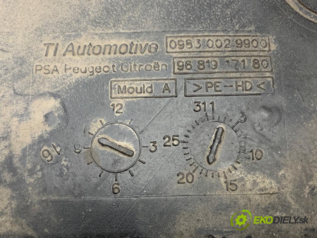 PEUGEOT 508 I sedan 2017 133 kW 2.0 BlueHDi 180 1997 nádržka DPF 9681917180