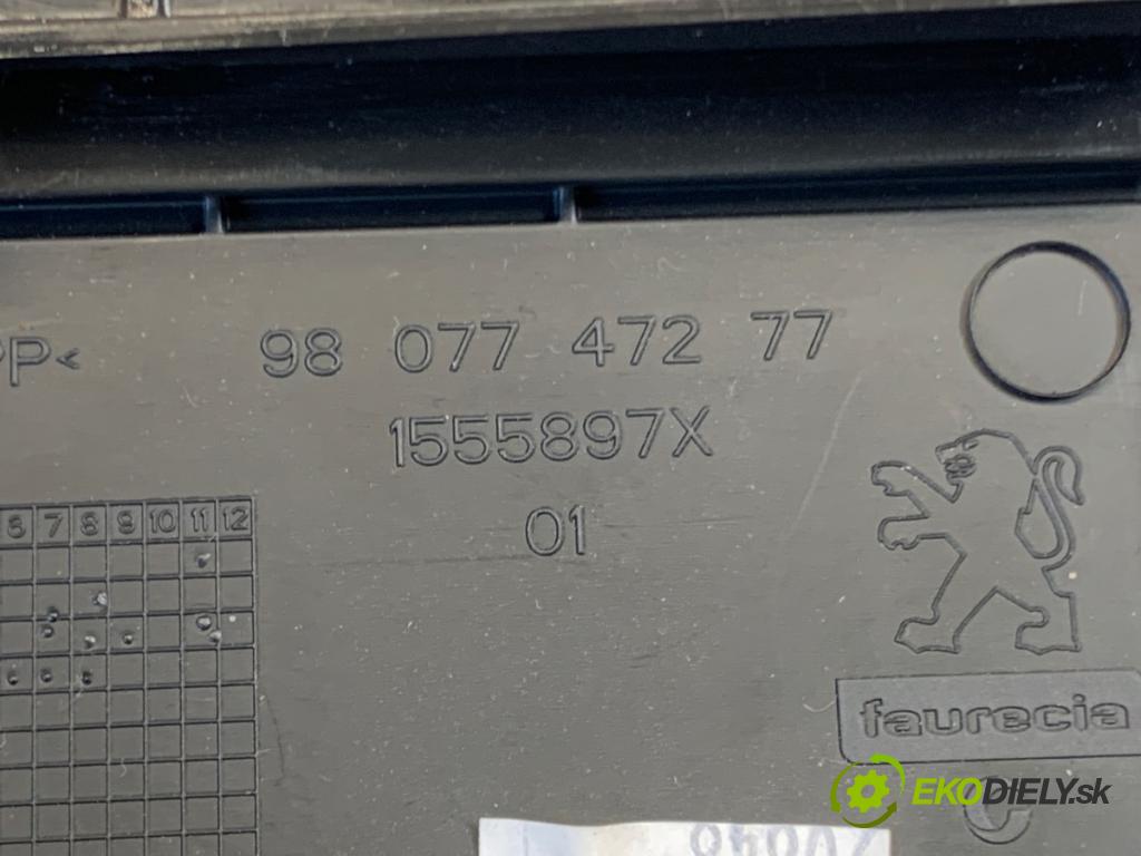 PEUGEOT 508 I sedan 2017 133 kW 2.0 BlueHDi 180 1997 Priehradka, kastlík TUNEL: 9807747277
