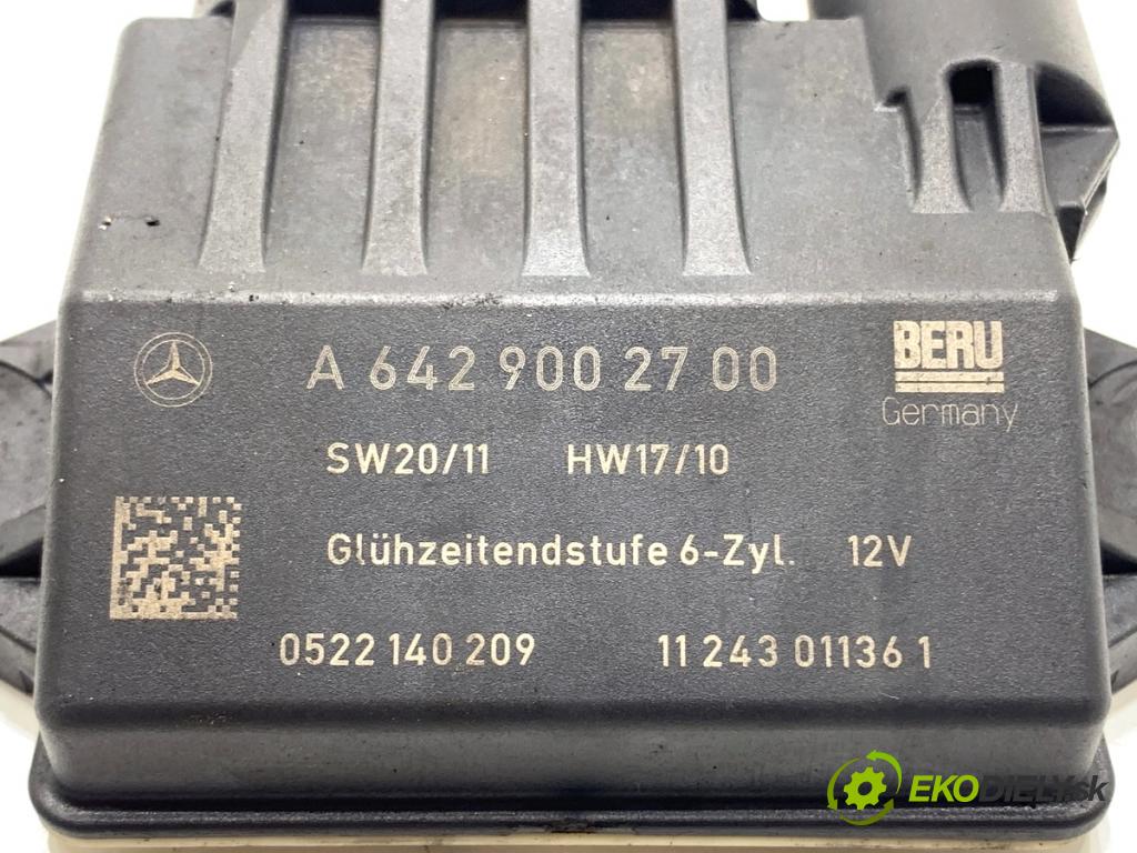 MERCEDES-BENZ X164 SUV 2007 165 kW GL 320 CDI 4-matic (164.822) 2987 relé sviečok žhavenia A6429002700 (Relé)