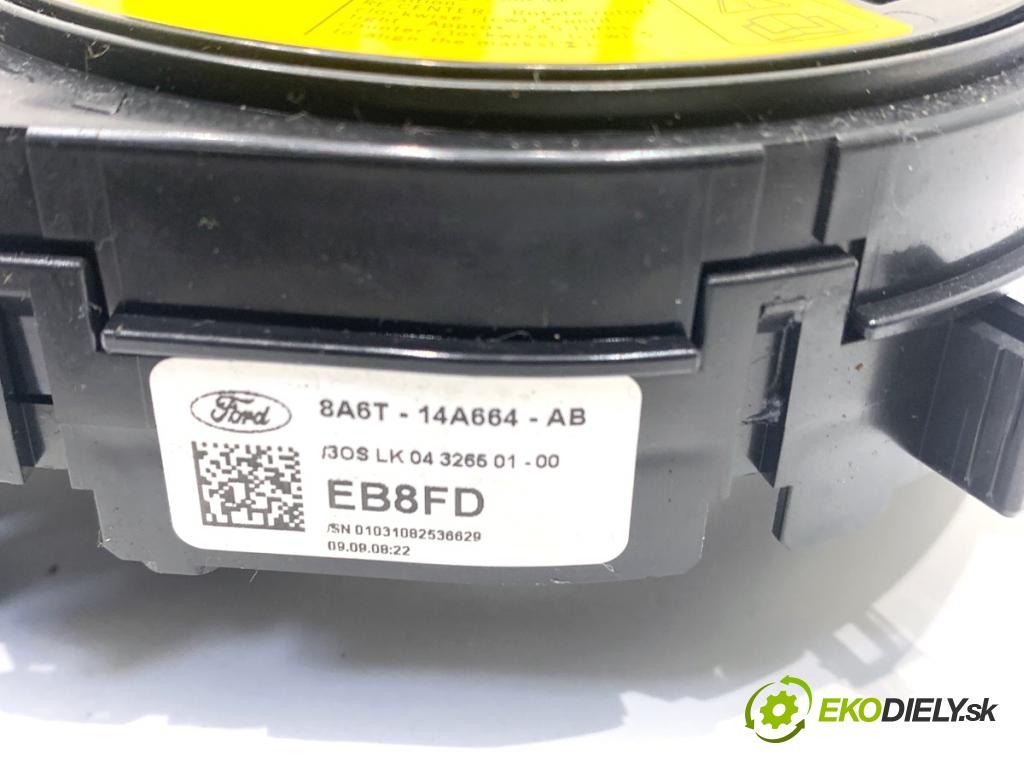 FORD FIESTA MK7 liftback 2009 60 kW 1.25 1242 Krúžok, slimák airbag 8A6T-14A664-AB (Airbag)