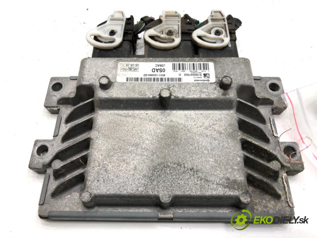 FORD FIESTA MK7 liftback 2009 60 kW 1.25 1242 riadiaca jednotka Motor 8V21-12A650-SD (Riadiaca jednotka)