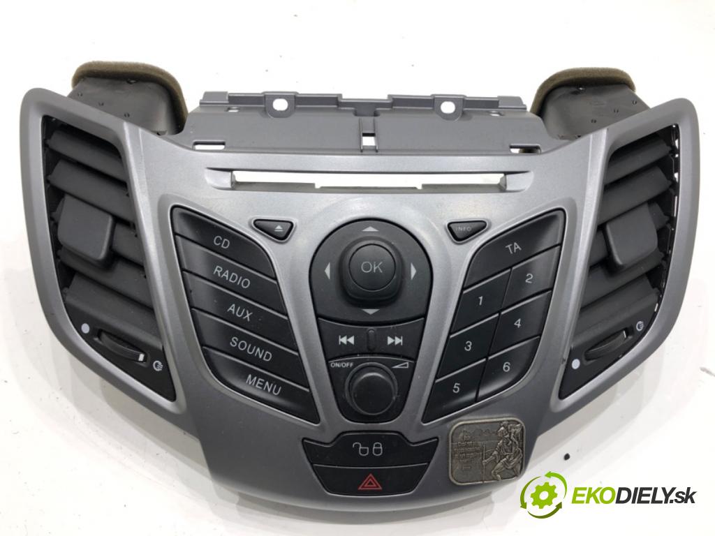 FORD FIESTA MK7 liftback 2009 60 kW 1.25 1242 Panel ovládania radia 8A6T18K811AD (Prepínacie páčky pod volantom)