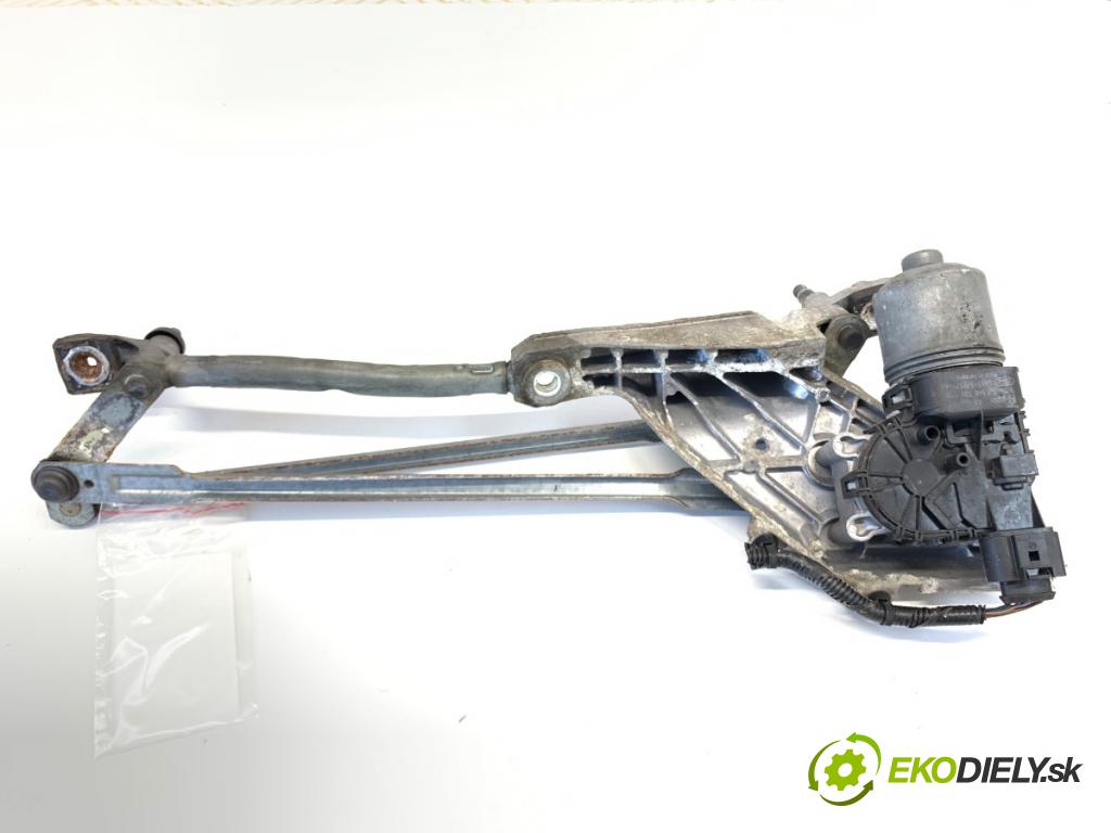 FORD FIESTA MK7 liftback 2009 60 kW 1.25 1242 mechanismus stěračů přední část 8A61-17500-AB (Motorek stěračů přední)