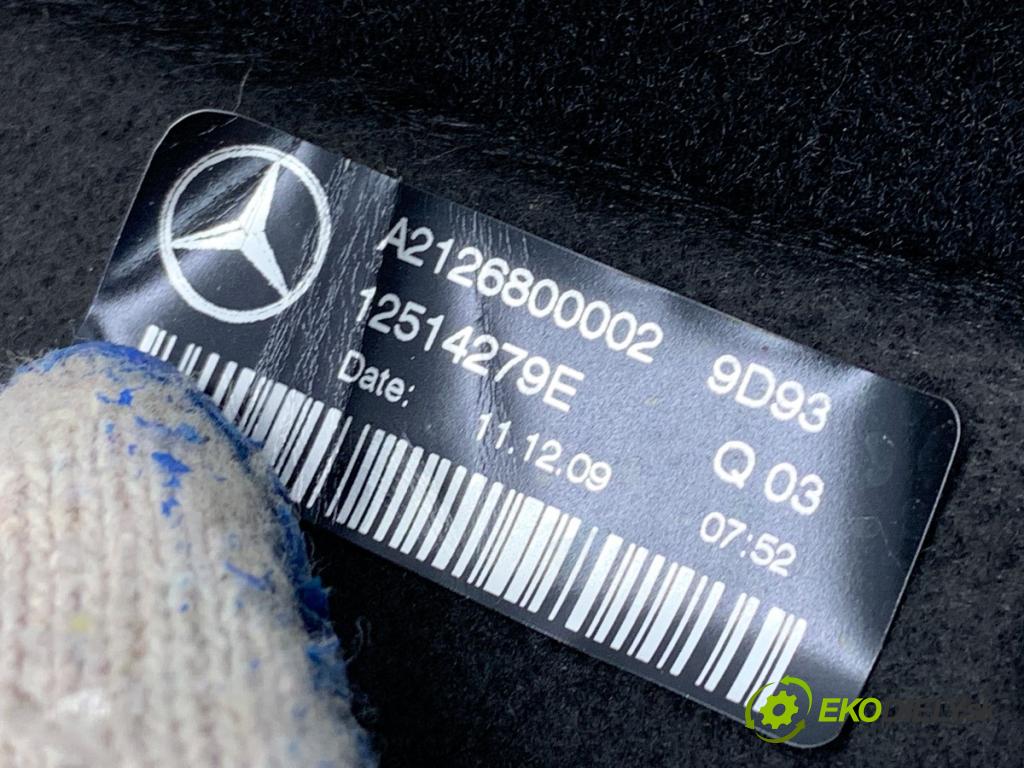 MERCEDES-BENZ W212 sedan 2010 170 kW E 350 CDI (212.025) 2987 KRYTINA: kufra A2126800002