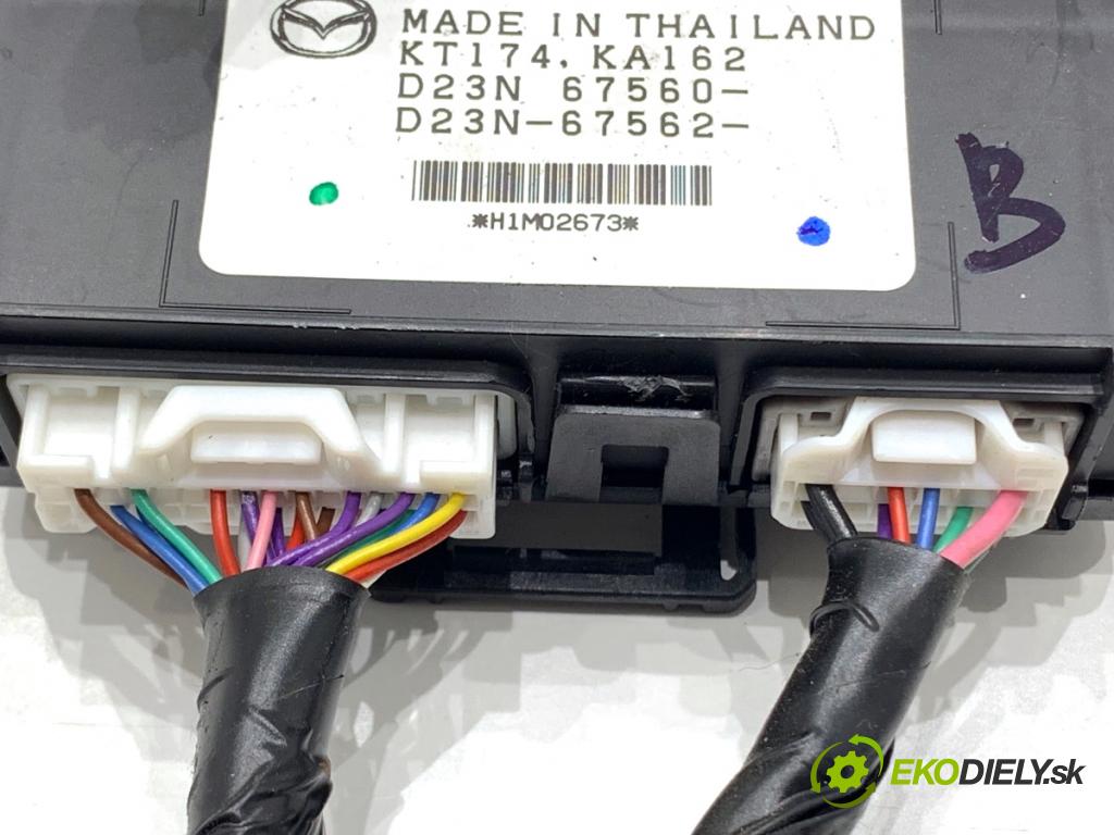 MAZDA CX-3 SUV 2017 88 kW 2.0 SKYACTIV-G (DK5W, DK6W) 1998 Modul BCM D23N67560 (Riadiaca jednotka ostatné)