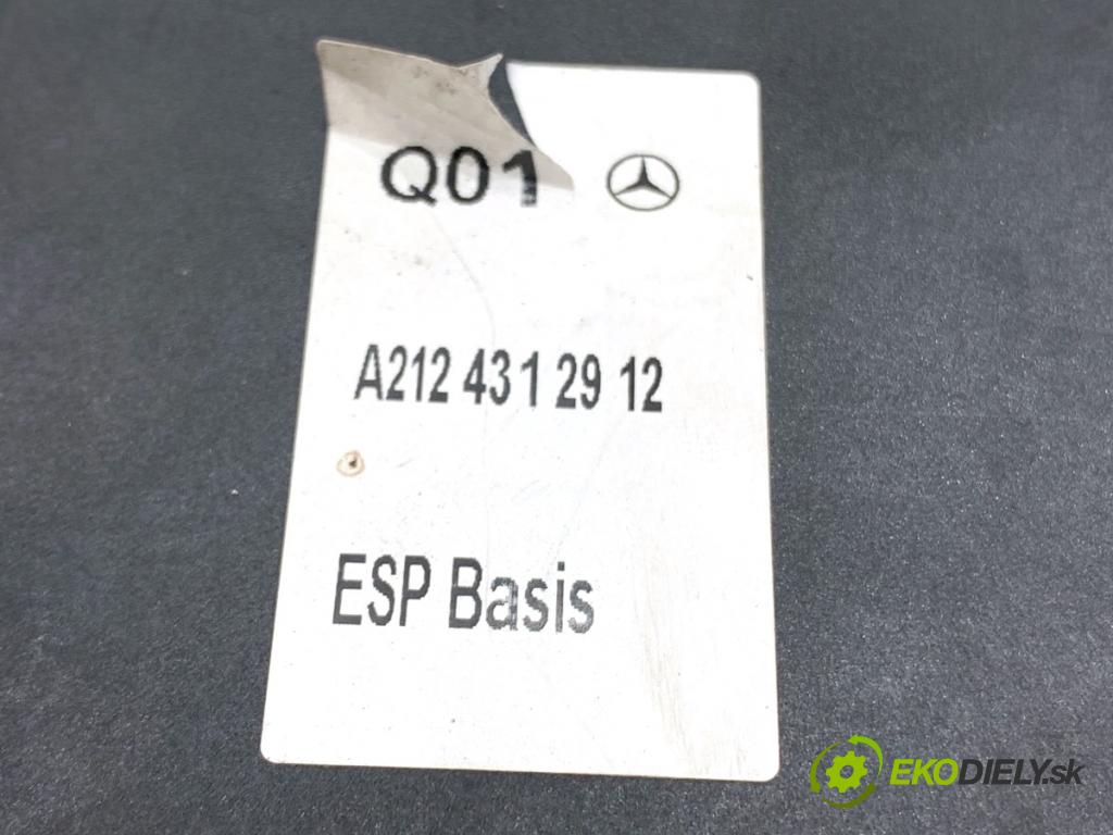 MERCEDES-BENZ W212 sedan 2010 170 kW E 350 CDI (212.025) 2987 Pumpa ABS A2124312912 (Pumpa ABS)
