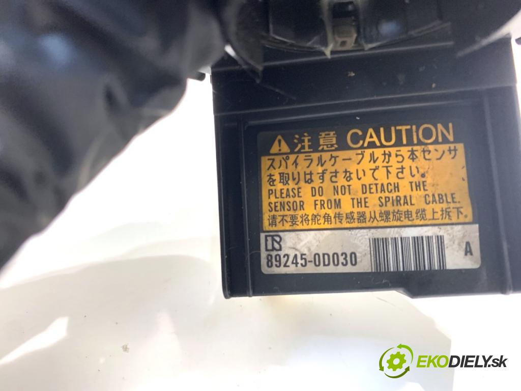 TOYOTA YARIS III liftback 2011 73 kW 1.3 (NSP130_) 1329 Krúžok, slimák airbag 89245-0D030 (Airbag)